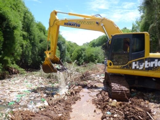 Prefeitura retira 30 toneladas de lixo do Rio Passo Fundo