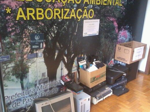 Descarte correto de resíduos eletrônicos