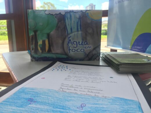 Exposição sobre a importância da água