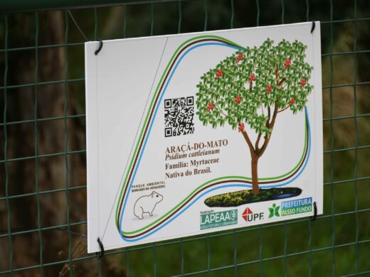 Parque recebe placas interativas