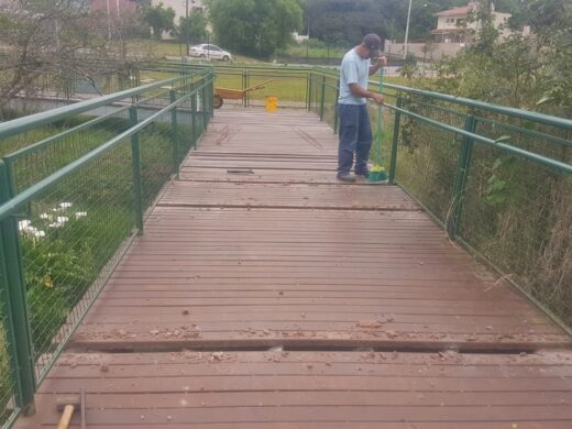 Banhado da Vergueiro recebe manutenção