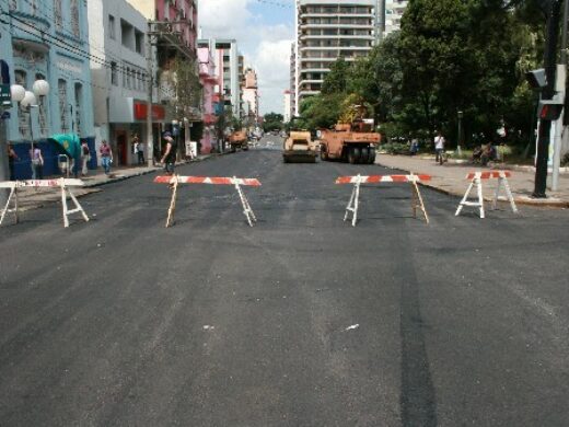 Asfalto da Bento foi concluído