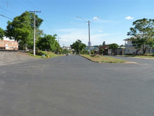Bairro São José já tem novo asfalto nas vias principais