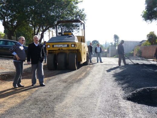 Dipp vistoria obras da Santa Marta