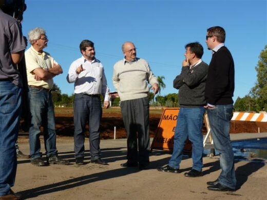 Obras do acesso de Bela Vista em ritmo acelerado