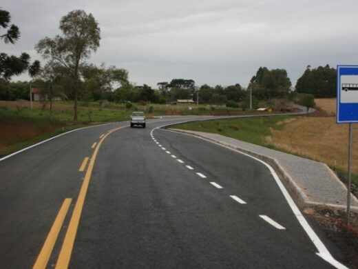 Bela Vista é o primeiro distrito de Passo Fundo a ter acesso asfaltado