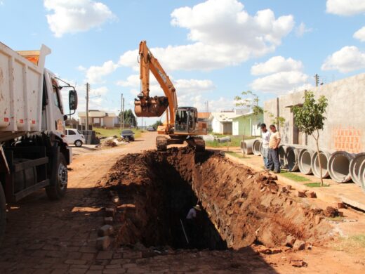 Começam obras no Loteamento Santa Maria II