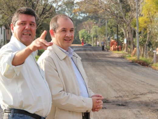 Obras da Prefeitura no Loteamento Santa Rita em fase final