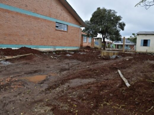 Começa obra de ampliação da Escola Dom José Gomes