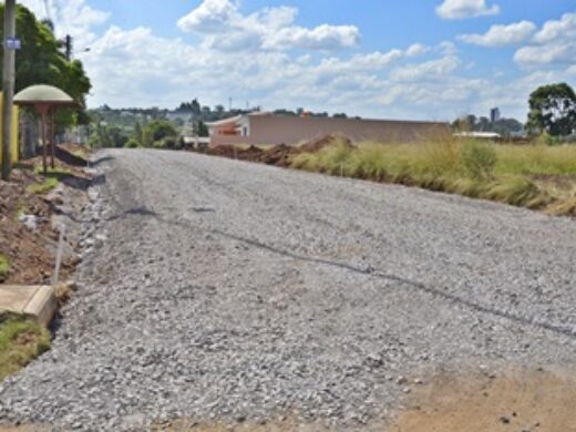 Pavimentação: mais dois bairros recebem melhorias em Passo Fundo