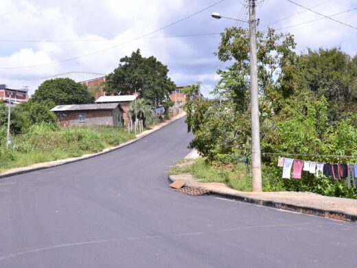 Prefeitura conclui asfaltamento no bairro Schisler