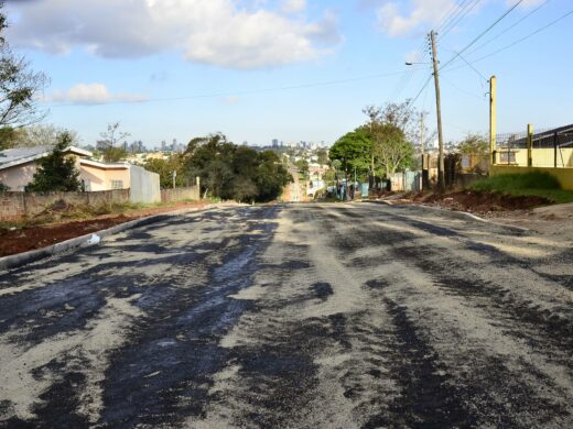 Bairros atendidos com pavimentação