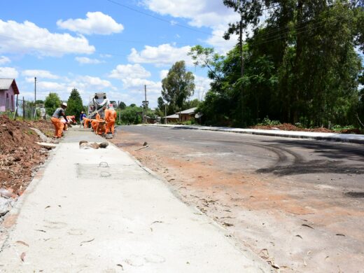 Pavimentação na Vera Cruz avança para o final