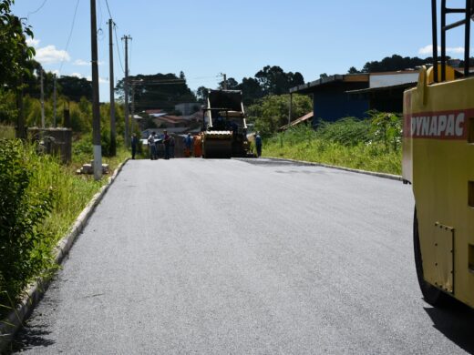 Prefeitura avança com obras de asfalto