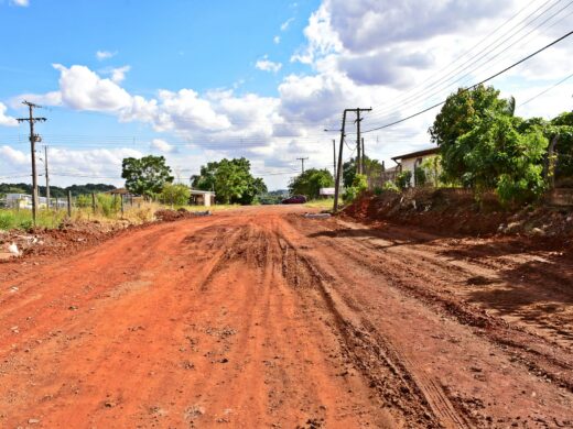Começam obras de asfalto no bairro Integração