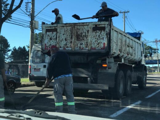 Sábado será de recuperação de asfalto nos bairros