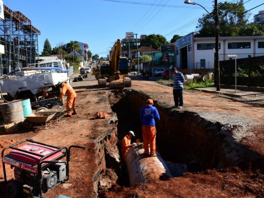 Obras: nova fase da canalização da Vila Luiza