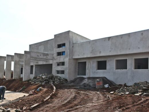 Obra da maior Unidade de Saúde quase no fim