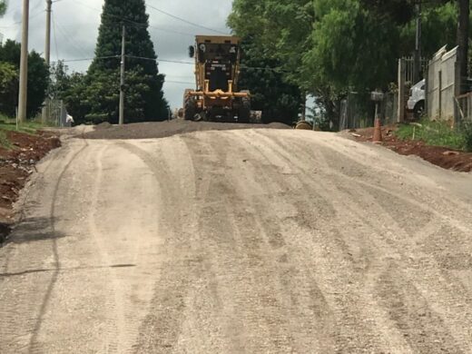 Parque Recreio recebe obras de asfalto