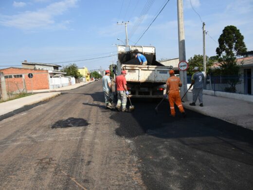 Está no final fase de canalização no bairro Zachia