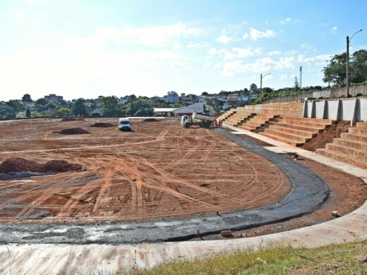 ﻿Estádio Delmar Sitoni: obras avançam com ciclovia