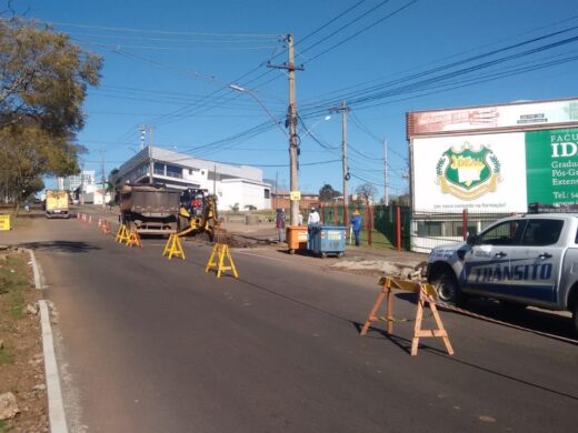 Desvio avenida Brasil – sentido bairro/centro