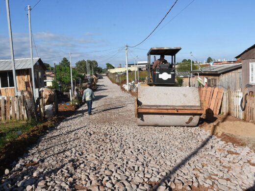Prefeitura: obras de asfalto no Parque Bela Vista