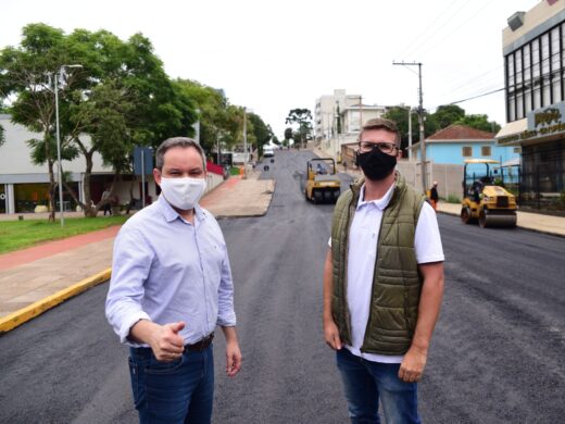 Obras da Rua Minas Gerais chegam a 90%