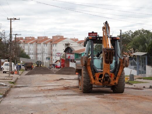 Começam obras nas ruas Livramento e Luiz Lângaro