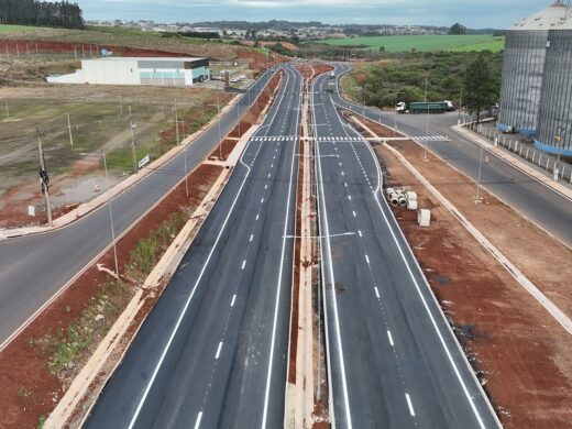 Trevo do Distrito Industrial Valinhos entra na fase final e será entregue nos próximos dias