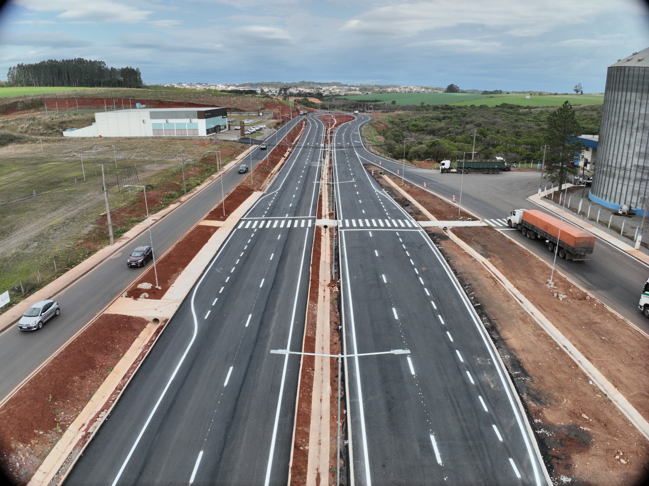 Trevo do Distrito Industrial Valinhos entra na etapa final de execução