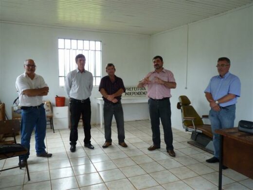 Sede Independência recebe maquinário