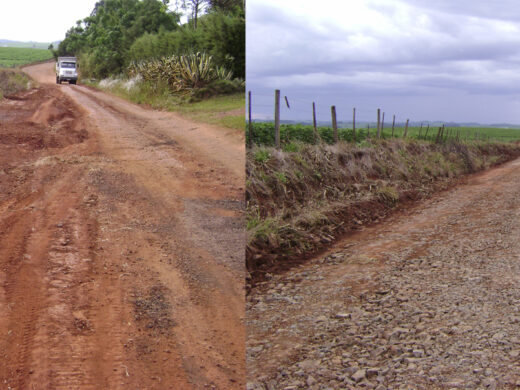 Prefeitura recupera mais de 50 quilômetros de estradas do interior