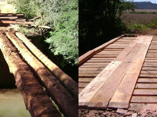 Prefeitura conclui nova ponte em São Valentim
