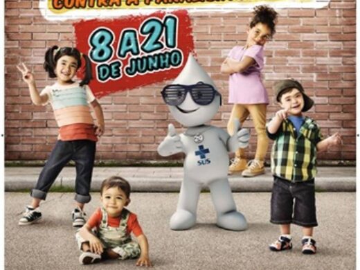 Último dia da campanha de vacinação contra pólio é nesta sexta-feira