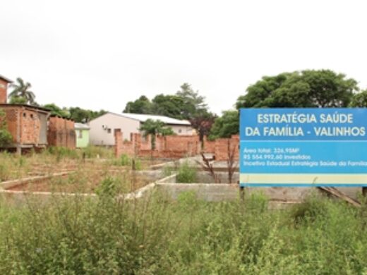 Saúde: Luciano autoriza retomada das obras da UBS do Valinhos