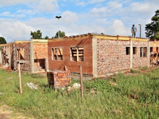 Obras da unidade de saúde da Vila Nova avançam