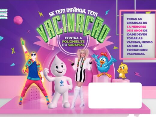 Vacinação contra pólio e sarampo chega a 60%