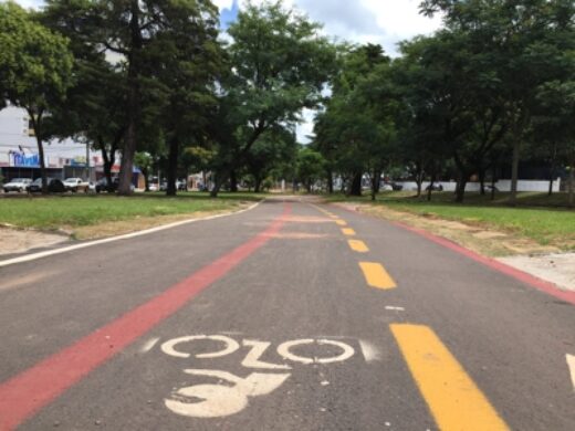 Prefeitura recupera imediatamente atos de vandalismo na ciclovia