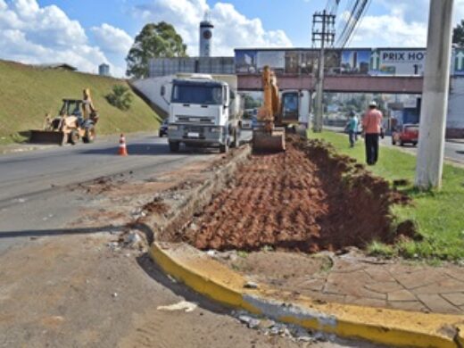 Obras na Avenida Brasil irão melhorar o trânsito