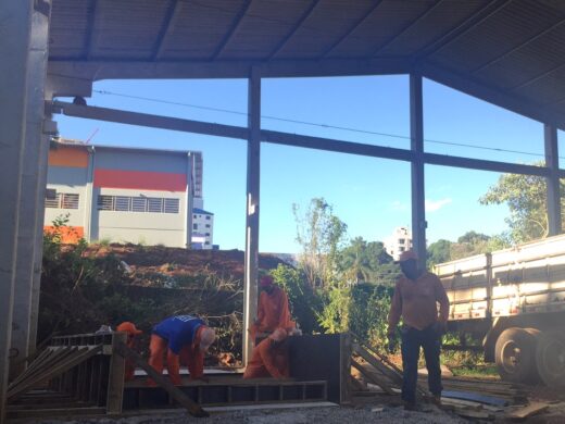 Avançam as obras de canalização da sanga