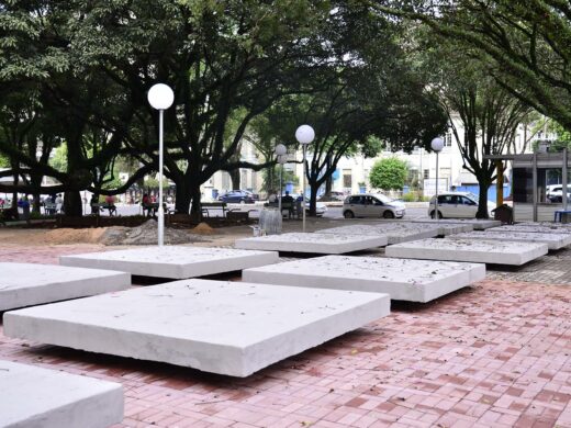 Obras da Praça Tochetto entram na reta final