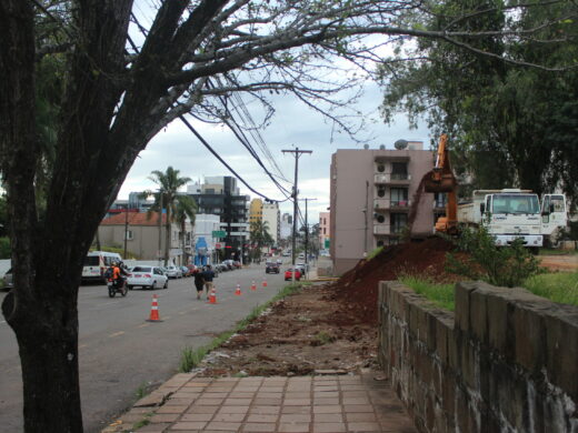 Revitalização da calçada do campo do quartel