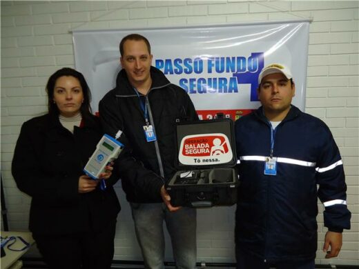 Prefeitura adquire etilômetro