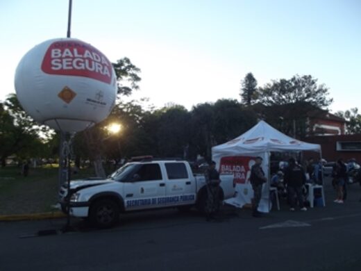 Secretaria de Segurança realiza mais uma Operação Balada Segura