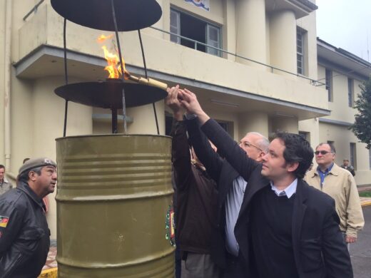 Passo Fundo recebe Fogo Simbólico