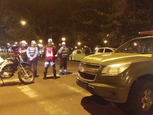 Fim de semana foi de blitz em diversos locais