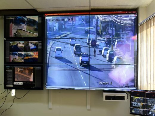 Mais cinco pontos da cidade recebem câmeras