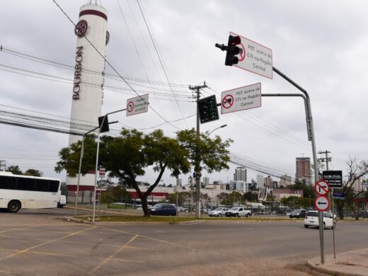 Circulação de caminhões no centro é restringida