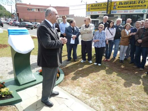 Inaugurada a praça Odolir Di Domênico